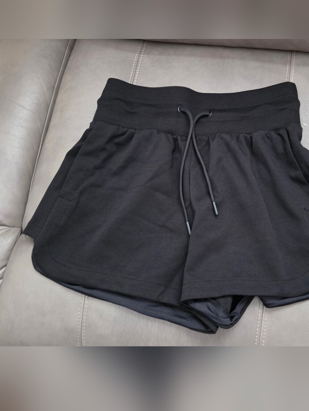 Old Navy Black Drawstring Athletic Shorts